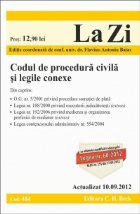 Codul procedura civila legile conexe