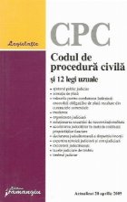 Codul de procedura civila si 12 legi uzuale - actualizat 20 aprilie 2009