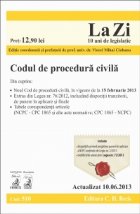 Codul procedura civila (actualizat 2013)