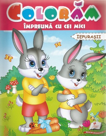 Coloram impreuna cu cei mici. Iepurasii