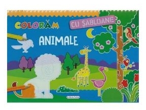 Coloram cu sabloane Animale