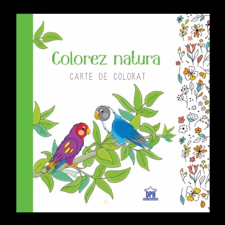 Colorez natura - Carte de colorat