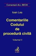 Comentariile codului de procedura civila, vol. II