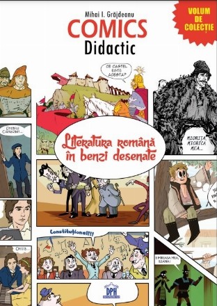 Comics didactic - Literatura română în benzi desenate