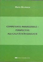 Competente manageriale perspective ale calitatii