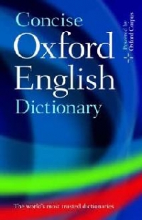 Concise Oxford English Dictionary 11th