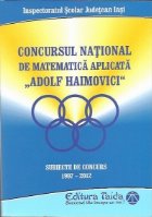 Concursul national matematica aplicata Adolf