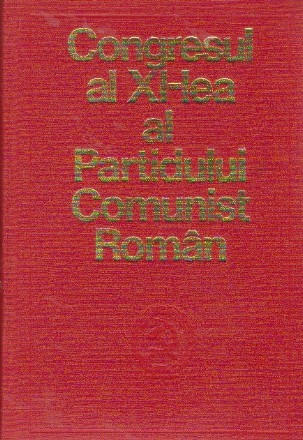 Congresul al XI-lea al Partidului Comunist Roman, 25-28 noiembrie 1974