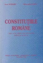 Constitutiile Romane Texte Note prezentare