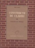 Constructii cladiri Volumul III lea