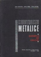 Constructii metalice Exemple calcul