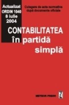 Contabilitatea partida simpla (culegere acte