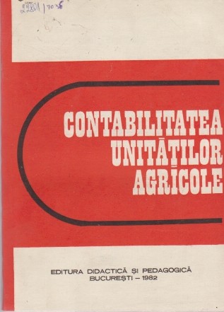 Contabilitatea Unitatilor Agricole