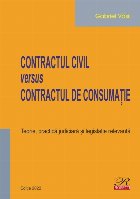 Contractul civil versus Contractul consumaţie