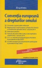 Conventia europeana a drepturilor omului - actualizat 26 martie 2014