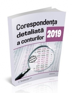 Corespondenta detaliata a conturilor 2019