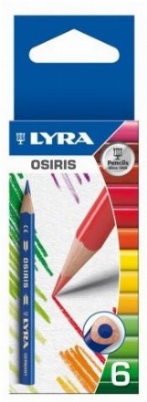 Creion color Lyra Osiris Short 6 bucati/cutie