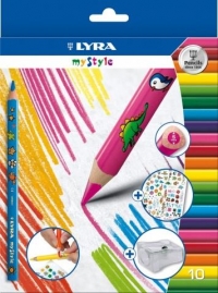 Creion color Lyra My Style 10 bucati/cutie