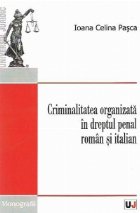 Criminalitatea organizata dreptul penal roman