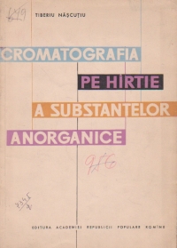 Cromatografia pe hirtie a substantelor anorganice