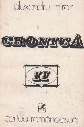 Cronica II - poezii