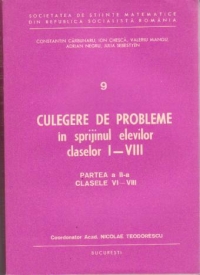 Culegere de probleme in sprijinul elevilor claselor I-VIII (Partea a II-a) - Clasele VI-VIII