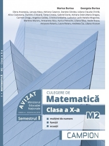 Culegere de matematica M2. Clasa a X-a, semestrul I. Multimi de numere, functii, ecuatii