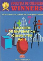 Culegere matematica Clasele VIII Volumul