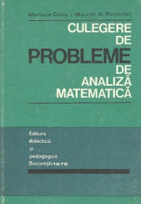 Culegere de probleme de Analiza Matematica