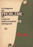 Culegere probleme calcul diferential integral