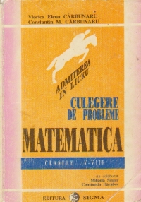 Culegere de probleme - Matematica, Clasele V-VIII