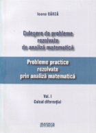 Culegere probleme rezolvate analiza matematica