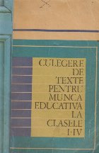 Culegere texte pentru munca educativa