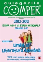 CULEGERILE COMPER LIMBA LITERATURA ROMANA