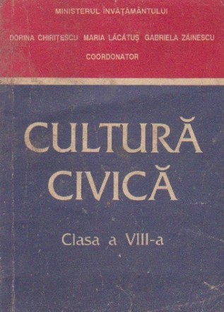 Cultura civica (clasa a VIII-a)