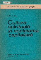 Cultura spirituala in societatea capitalista