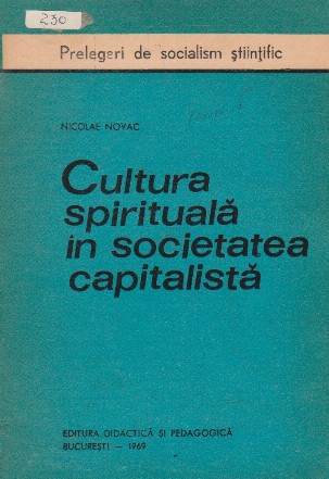 Cultura spirituala in societatea capitalista