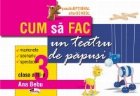 Cum sa fac un teatru de papusi, clasa a III-a