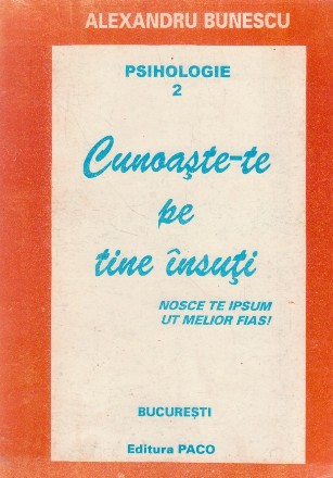 Cunoaste-te pe tine insuti