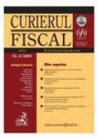 Curierul fiscal, Nr. 6/2009