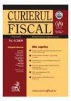 Curierul fiscal, Nr. 9/2009