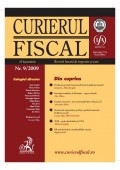 Curierul fiscal, Nr. 9/2009