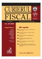 Curierul fiscal, Nr. 10/2009