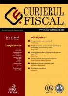 Curierul fiscal. Nr. 6/2010