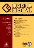 Curierul fiscal, Nr. 10/2010