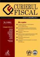 Curierul fiscal, Nr. 3/2011