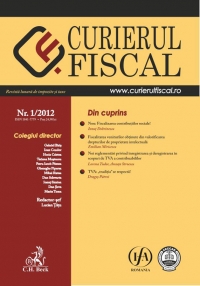 Curierul fiscal, nr. 1/2012