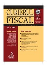 Curierul fiscal, nr. 4/2008