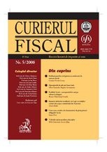 Curierul fiscal, Nr. 5/2008