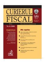 Curierul fiscal, Nr. 6/2008